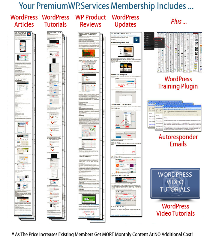 PremiumWP.Services - Expertly-Written WordPress Content With PLR Done For You Monthly!