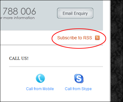 Copy feed links to your clipboard from "subscribe to RSS" buttons