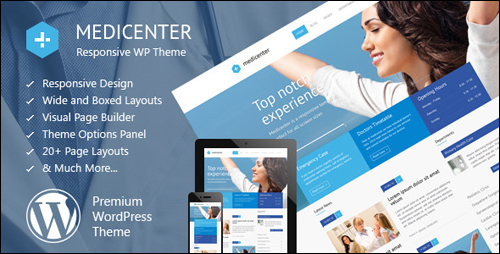 MediCenter - WordPress Theme