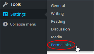 Changing Your WordPress Permalinks