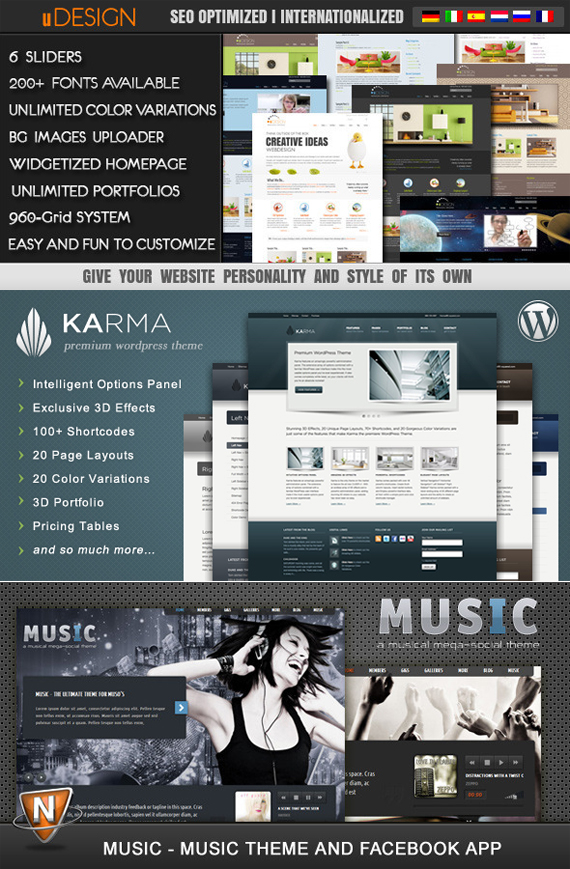 ThemeForest - Premium WordPress Themes