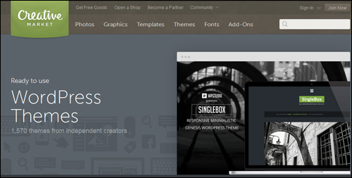 Creative Market - WordPress Theme Directory