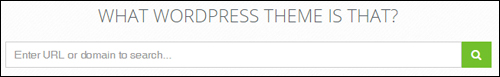 What WP Theme Is That - WP Theme And Plugin Search Tool