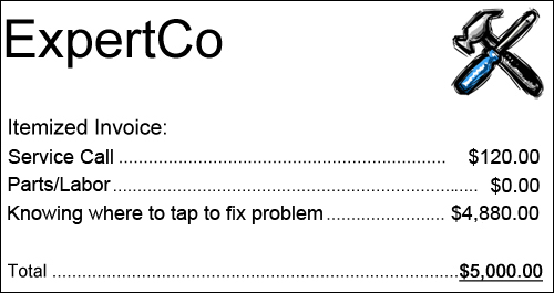 ExpertCo Invoice