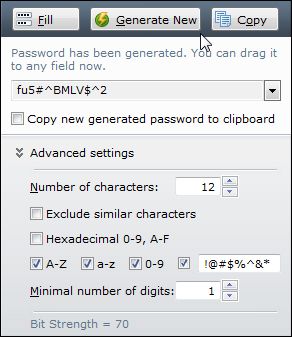 Roboform is a password management tool you can use to help you generate different secure passwords