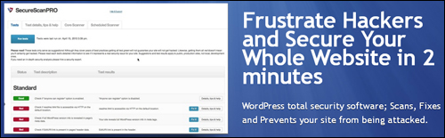 SecureScanPro - WP total security software