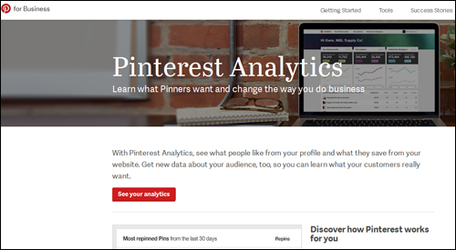 Pinterest Analytics