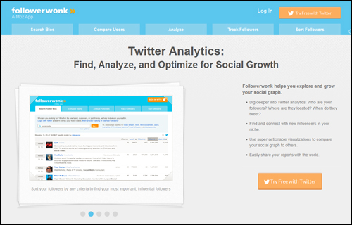 Followerwonk Twitter Analytics