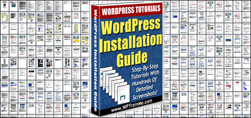 WPTrainMe PRO plugin users also receive a downloadable step-by-step WordPress Installation Guide!