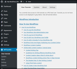 WPTrainMe WordPress User Tutorials Plugin