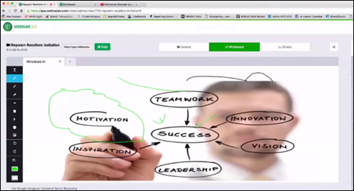 Webinar JEO - Whiteboard Mode