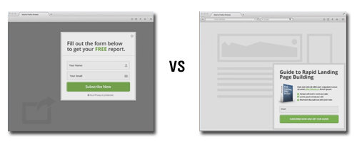 A/B Test Multiple Opt-In Form Types