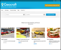 Geocraft - WordPress Business Directory Theme
