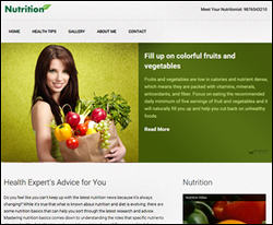 Nutrition - WordPress Health Services Theme