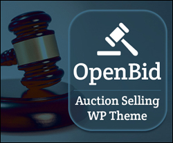 OpenBid - WordPress Auction Theme