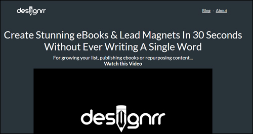 Designrr - Create eBooks and PDF reports