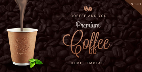 WordPress Theme - Coffee Shop