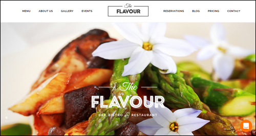 WordPress Theme - The Flavour