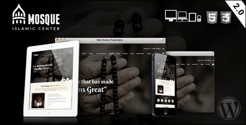 Mosque WordPress Theme