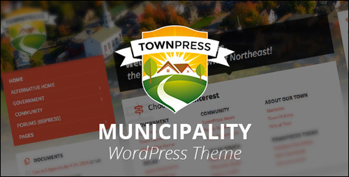 WordPress Theme - TownPress