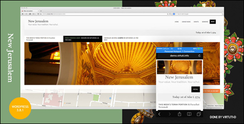 New Jerusalem Theme For WordPress