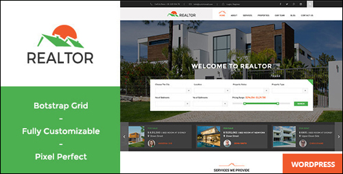 Realtor WordPress Theme