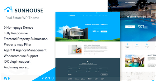 Sun House WordPress Theme