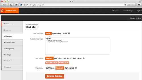 HeatMap Tracker