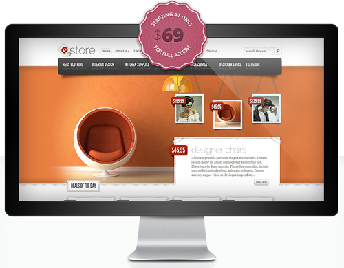 eStore e-Commerce WordPress Theme