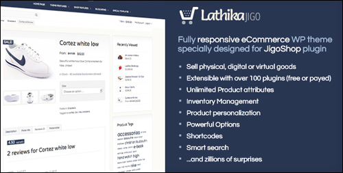 Lathika e-Commerce WordPress Theme