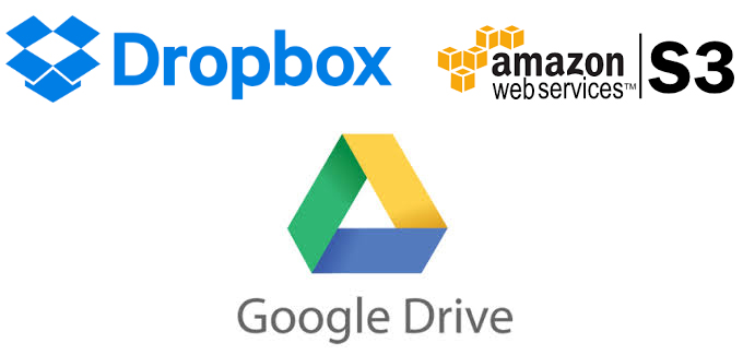 Backup offsite to Amazon S3, Dropbox, Google Drive, or all of the above.