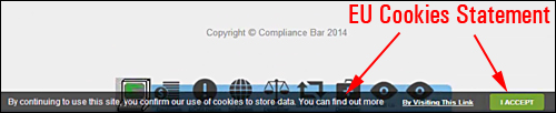 Compliance Bar Plugin - WordPress Plugin For Legal Compliance