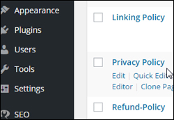 Compliance Bar Plugin For WordPress 