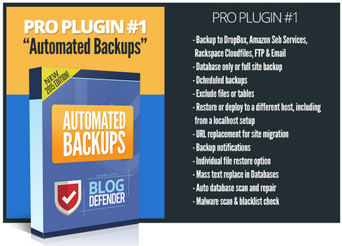 Blog Defender WordPress Security Product Suite