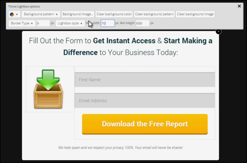 Transform Your Web Site Into A Powerful Marketing Machine With Thrive Lightbox
