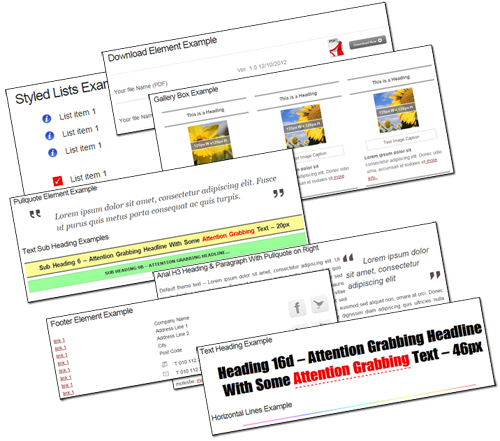 WP Cheat - Cut And Paste HTML Element Templates