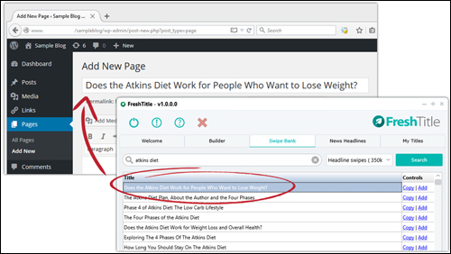 Fresh Title Headline Builder Gives You One-Click Access To Thousands Of Compelling Headlines