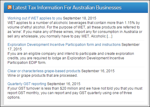 Add RSS (Really Simple Syndication) feeds to improve your accounting website's user experience.