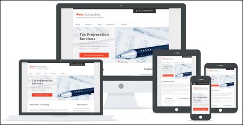 Accountancy Theme For WordPress