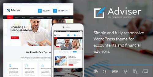 Adviser - WordPress Theme