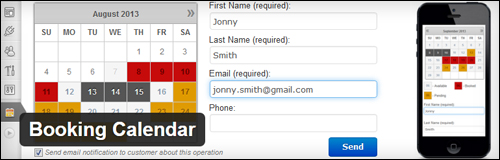 Booking Calendar Plugin