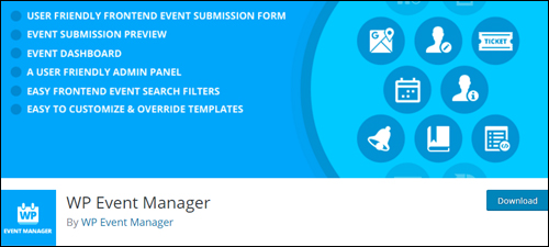 WP Event Manager Plugin