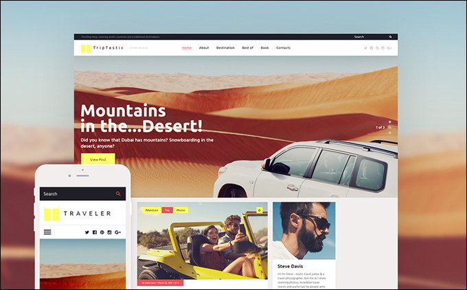 Travel WP Theme