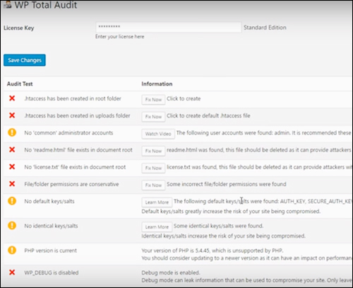 WP Total Audit - Find & fix 17 hidden WordPress dangers in seconds!