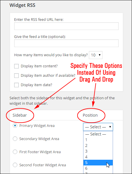 Enable Accessibility Mode For WordPress Widgets