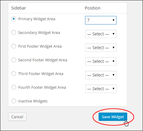 Enable Accessibility Mode For WordPress Widgets