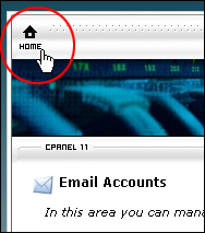 cPanel Home