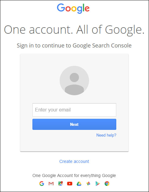 A Google Account lets you access all of Google's web tools