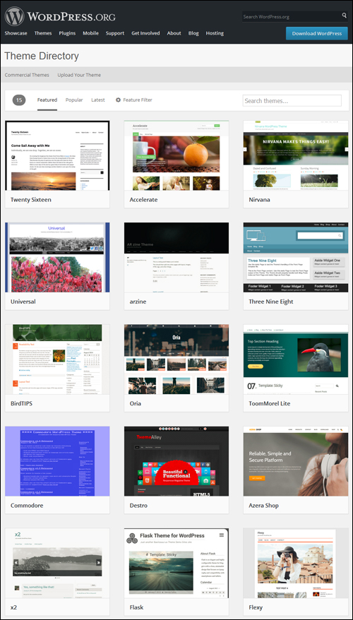 Free WordPress Theme Repository