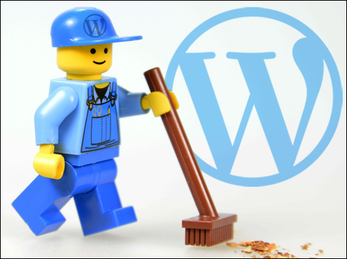 Cleaning Up A New WordPress Installation